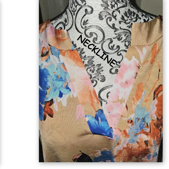 NEW WITHOUT TAGS! BOUTIQUE TOP! 3X - Picture 3 of 4